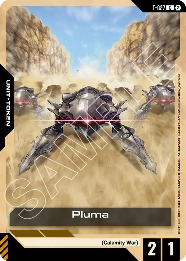 Pluma (T-027) Token - Freedom Ascension (GD05) NM