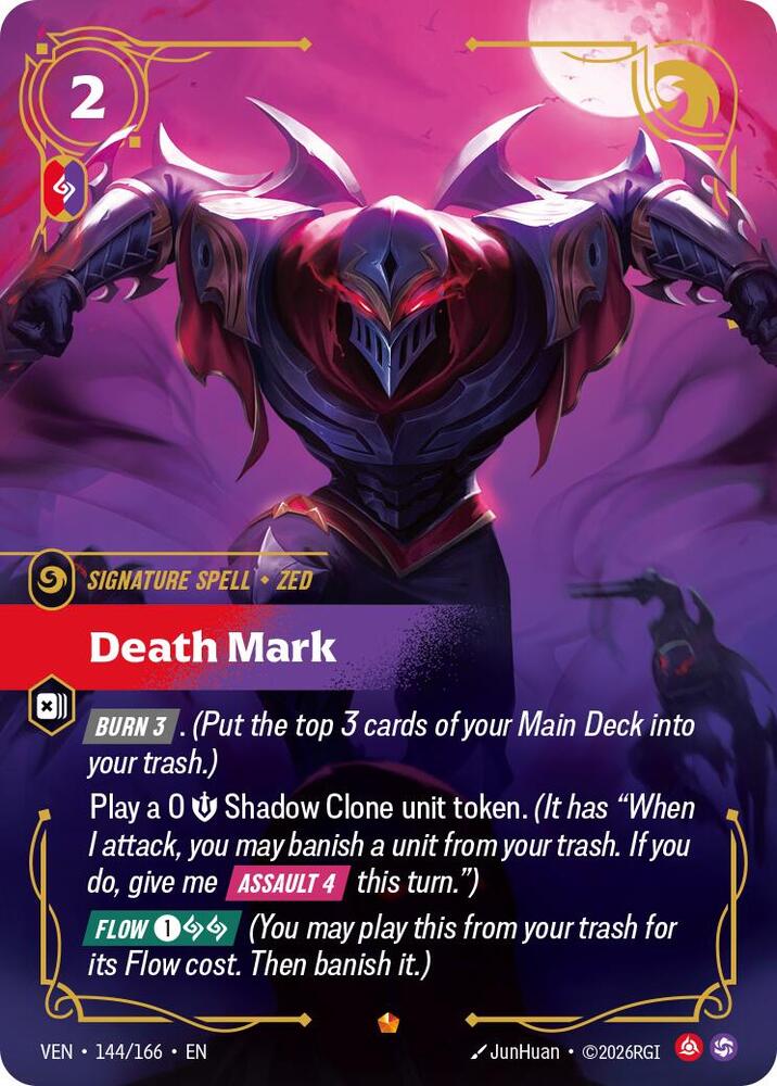 Death Mark - Vendetta (VEN) NM *FOIL*