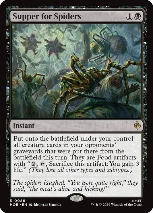 Supper for Spiders - The Hobbit (HOB) NM