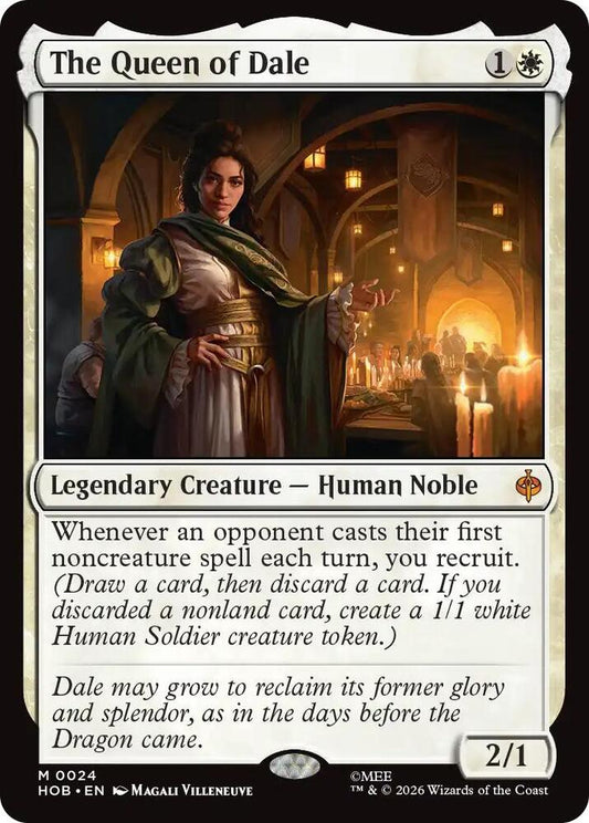 The Queen of Dale - The Hobbit (HOB) NM *FOIL*