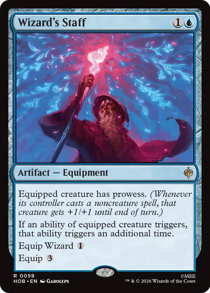 Wizard's Staff - The Hobbit (HOB) NM