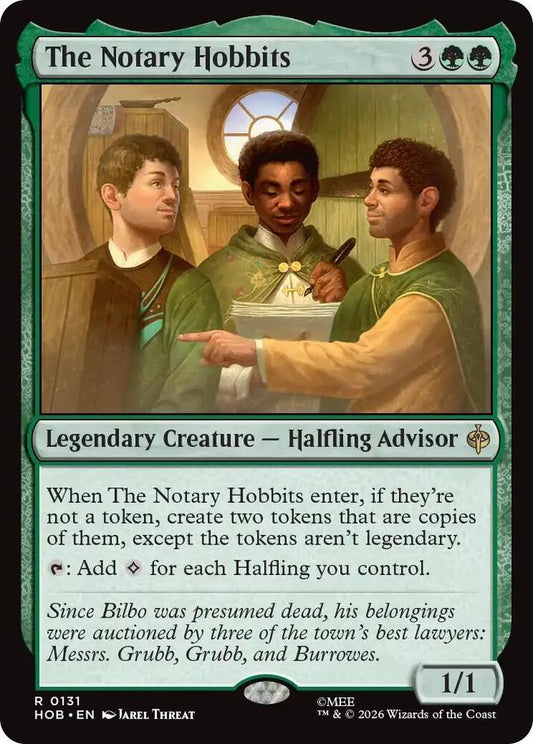 The Notary Hobbits - The Hobbit (HOB) NM
