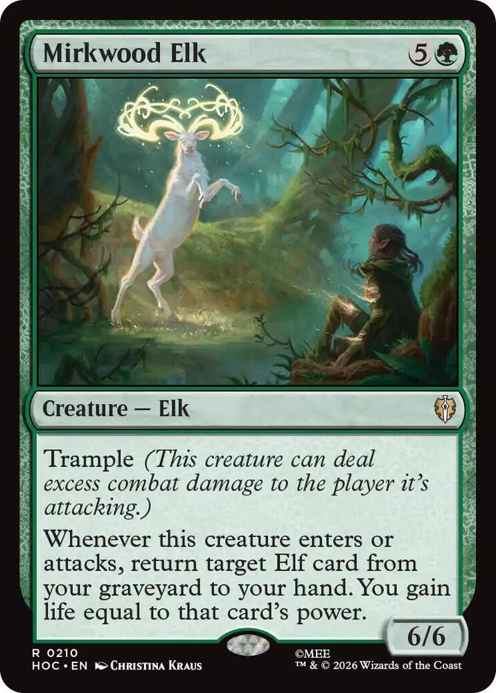 Mirkwood Elk - The Hobbit: Eternal-Legal (HOC) NM