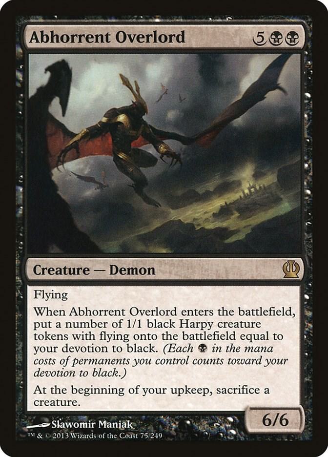 Abhorrent Overlord - Theros (THS) LP *FOIL*