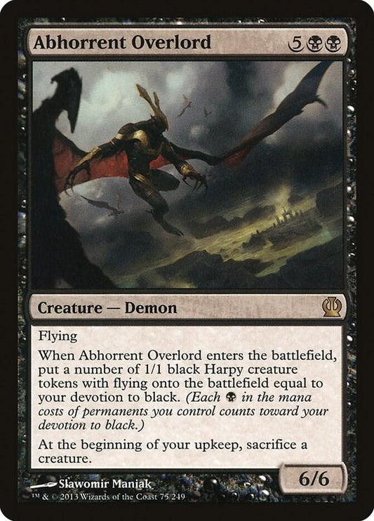 Abhorrent Overlord - Theros (THS) LP *FOIL*