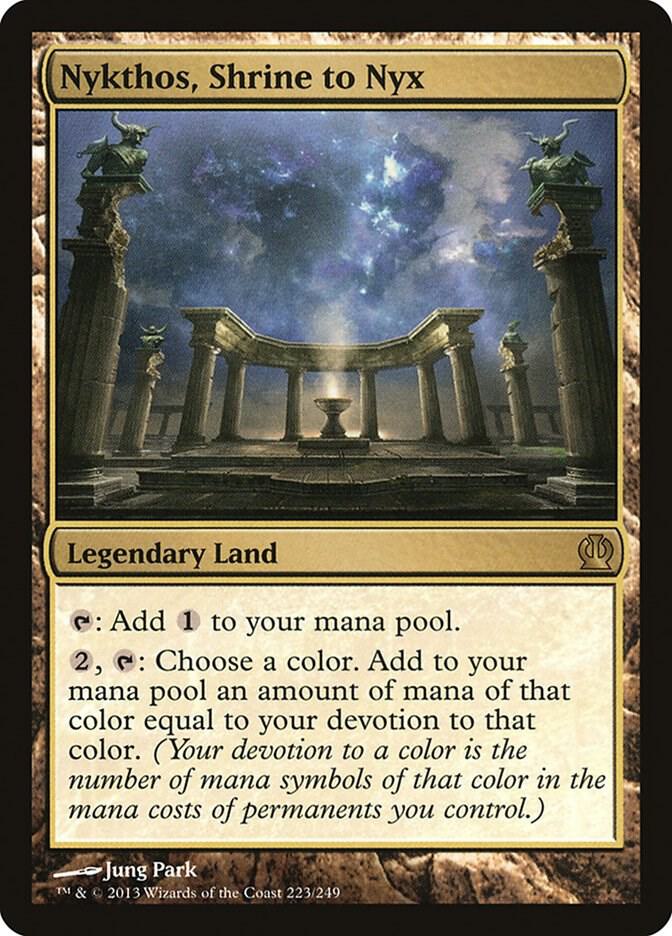 Nykthos, Shrine to Nyx - Theros (THS) NM