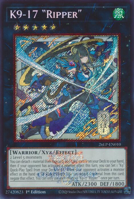 K9-17 "Ripper" (Emblazoned Alternate Art) - Limited Pack World Championship 2026 (26LP) NM *FOIL*