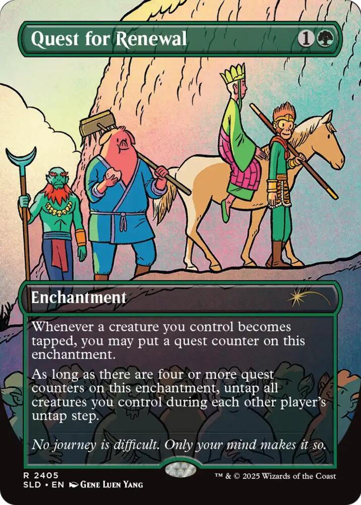 Quest for Renewal - Secret Lair Drop Series (SLD) NM *FOIL*
