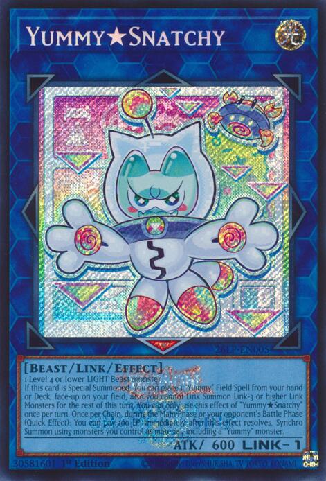 YummySnatchy (Emblazoned Secret Rare) - Limited Pack World Championship 2026 (26LP) NM *FOIL*