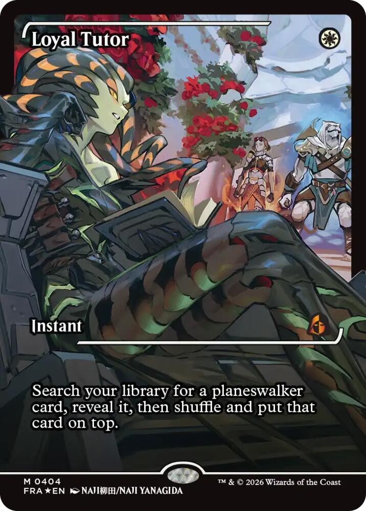Loyal Tutor (Showcase) - Reality Fracture (FRA) NM *FOIL*