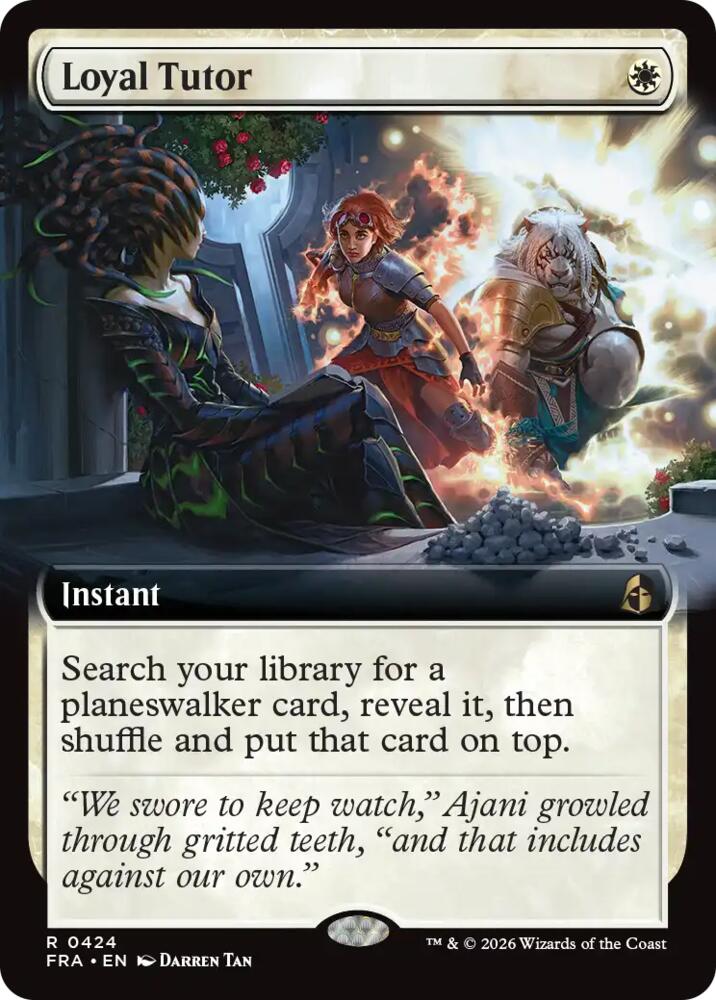 Loyal Tutor (Extended Art) - Reality Fracture (FRA) NM