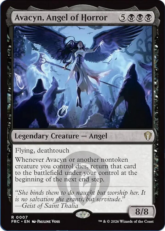 Avacyn, Angel of Horror - Commander: Reality Fracture (FRC) NM