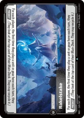 Rakelstake - Radiance (RAD) FOIL NM