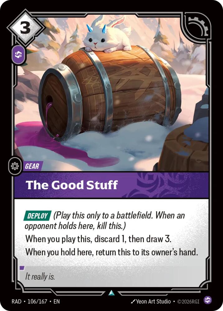 The Good Stuff - Radiance (RAD) FOIL NM