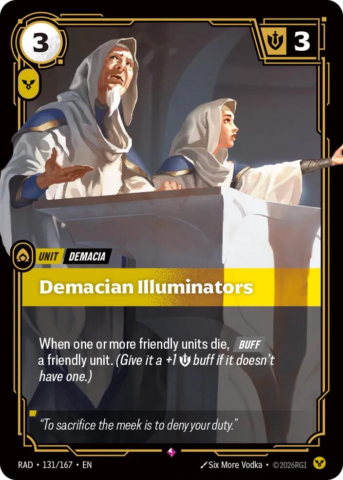 Demacian Illuminators - Radiance (RAD) NM