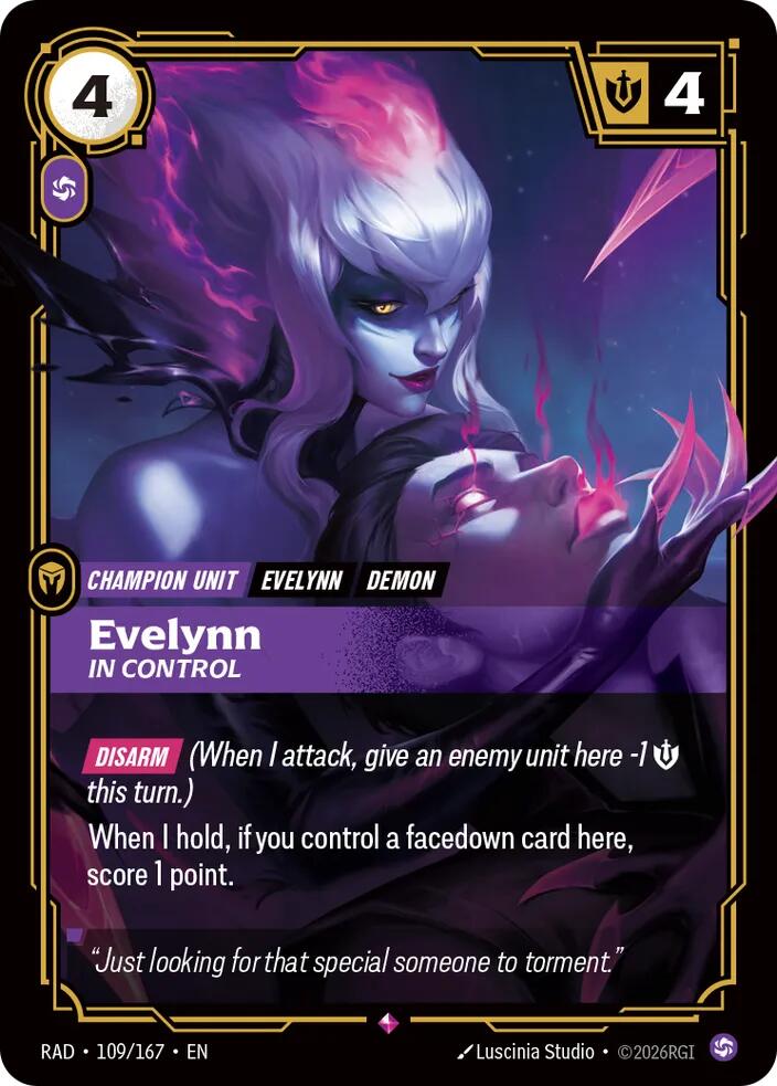 Evelynn, In Control - Radiance (RAD) NM