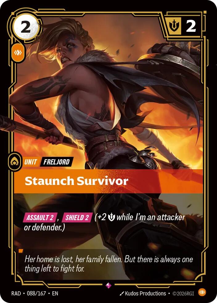 Staunch Survivor - Radiance (RAD) NM
