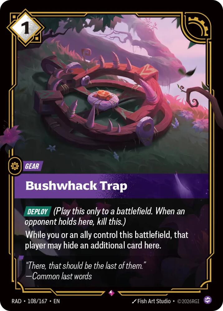 Bushwhack Trap - Radiance (RAD) NM