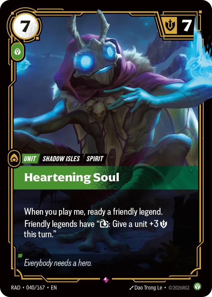 Heartening Soul - Radiance (RAD) NM
