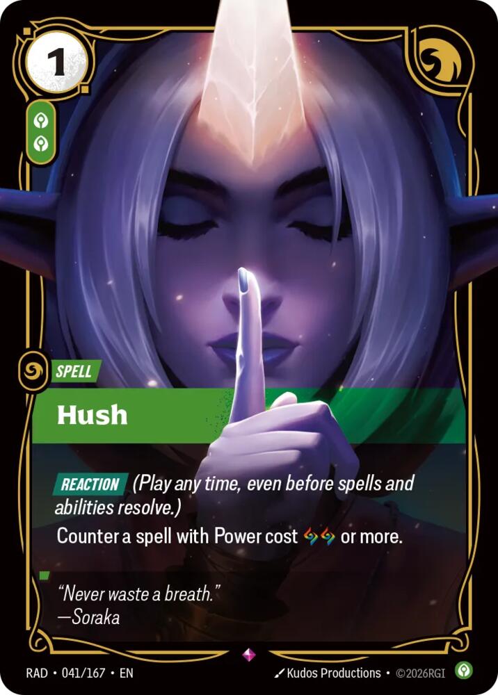 Hush - Radiance (RAD) NM