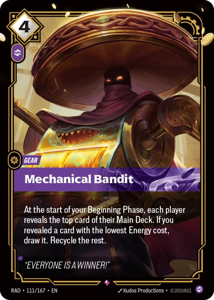Mechanical Bandit - Radiance (RAD) NM