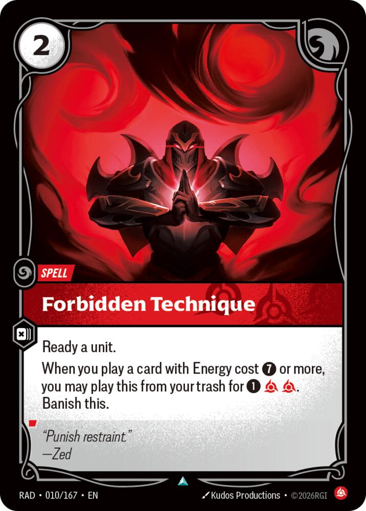 Forbidden Technique - Radiance (RAD) FOIL NM