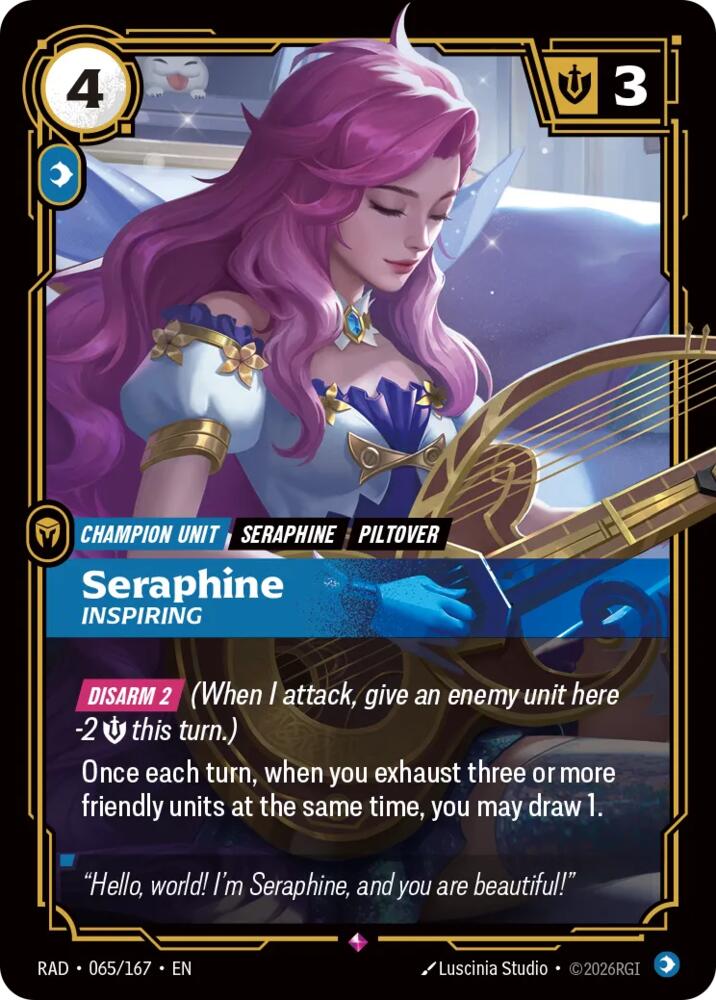 Seraphine, Inspiring - Radiance (RAD) NM