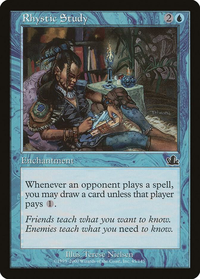 Rhystic Study - Prophecy (PCY) NM