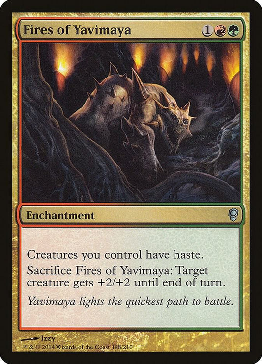 Fires of Yavimaya - Conspiracy (CNS) NM