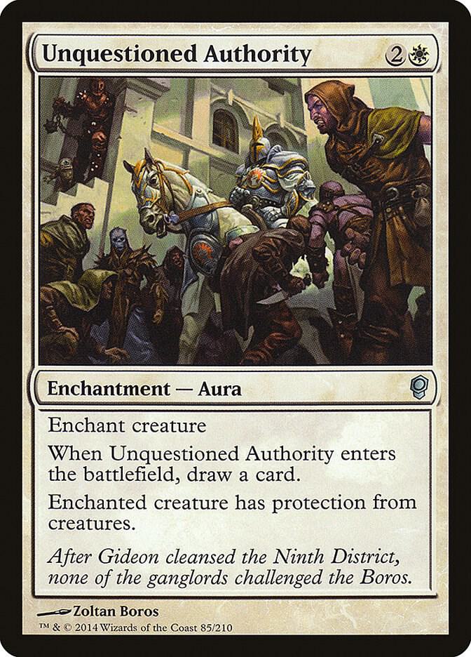 Unquestioned Authority - Conspiracy (CNS) NM
