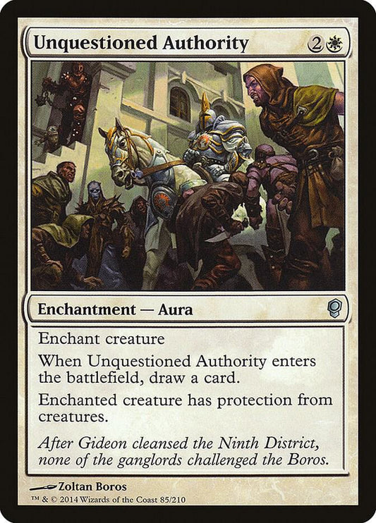 Unquestioned Authority - Conspiracy (CNS) NM