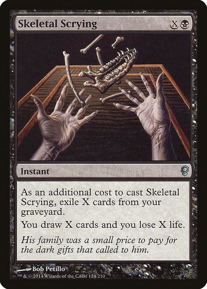 Skeletal Scrying - Conspiracy (CNS) NM