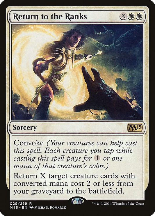 Return to the Ranks - Magic 2015 (M15) (M15) NM