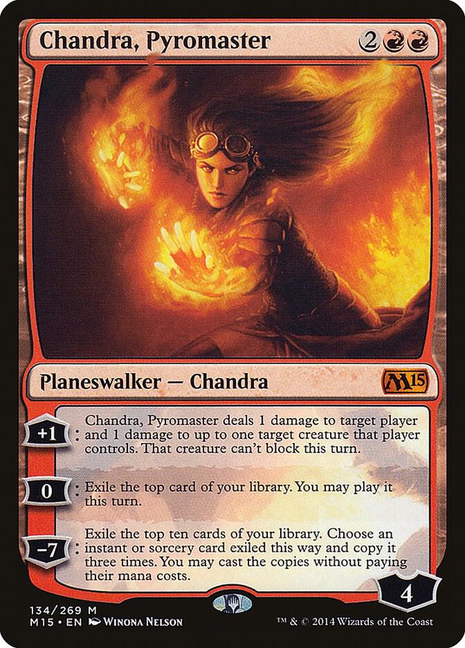 Chandra, Pyromaster - Magic 2015 (M15) (M15) NM