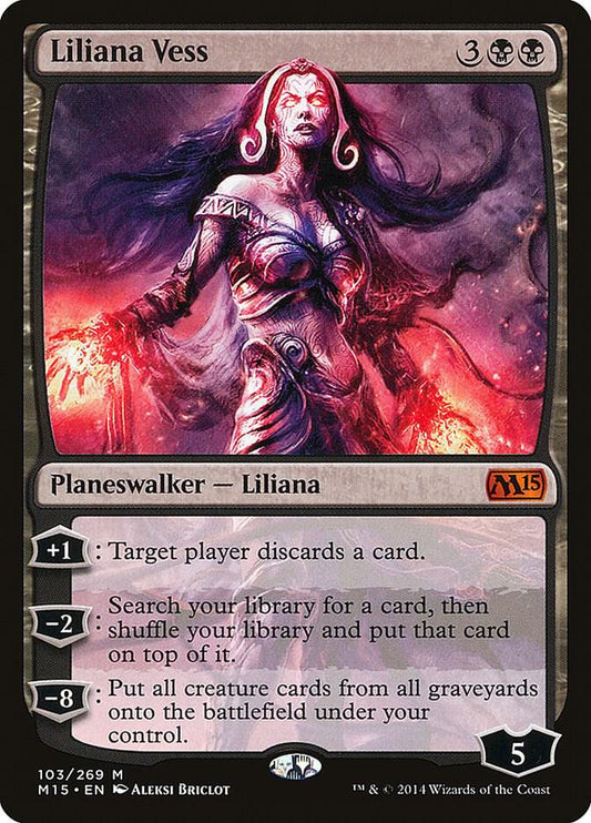 Liliana Vess - Magic 2015 (M15) (M15) LP