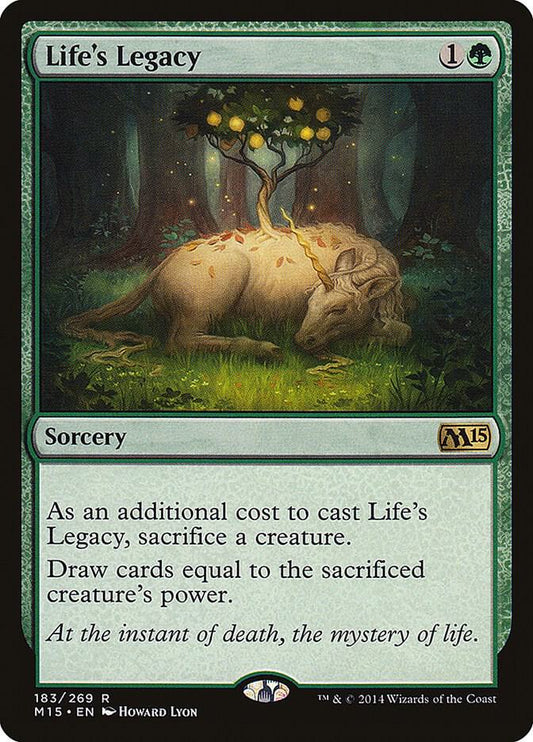 Life's Legacy - Magic 2015 (M15) (M15) NM