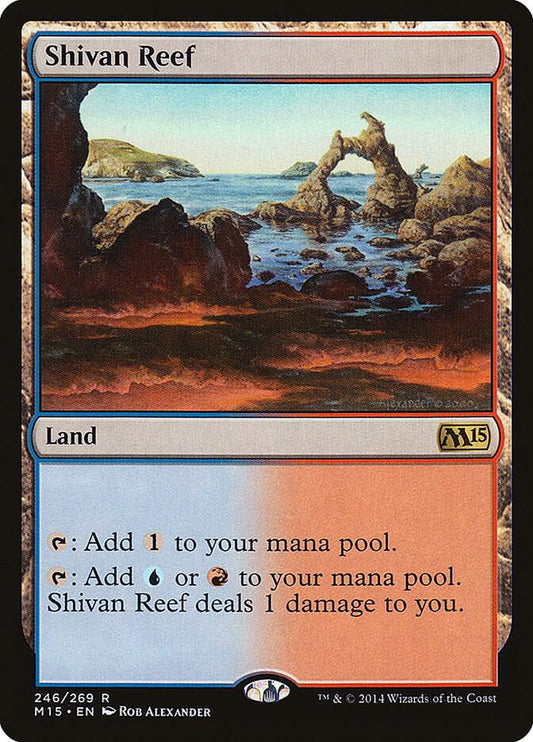 Shivan Reef - Magic 2015 (M15) (M15) LP
