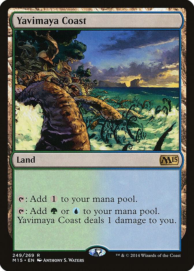 Yavimaya Coast - Magic 2015 (M15) (M15) LP *FOIL*