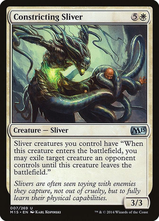 Constricting Sliver - Magic 2015 (M15) (M15) NM