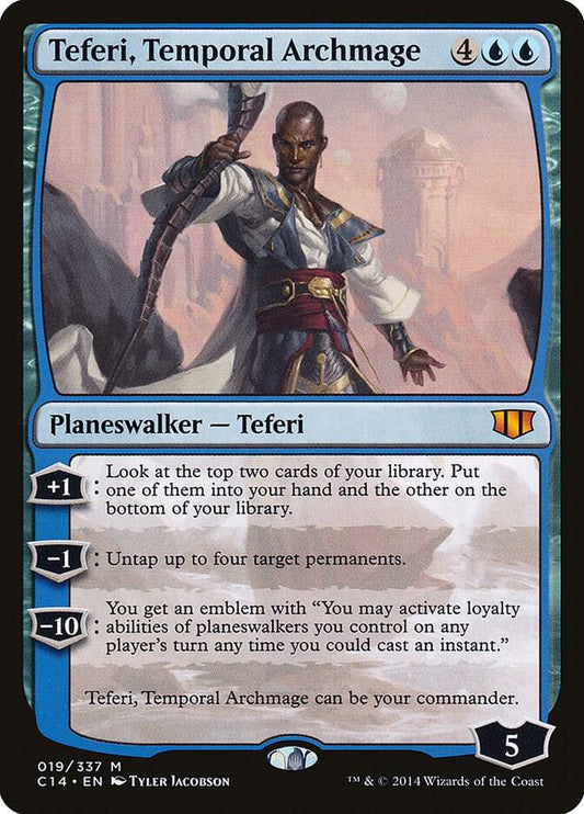 Teferi, Temporal Archmage - Commander 2014 (C14) NM
