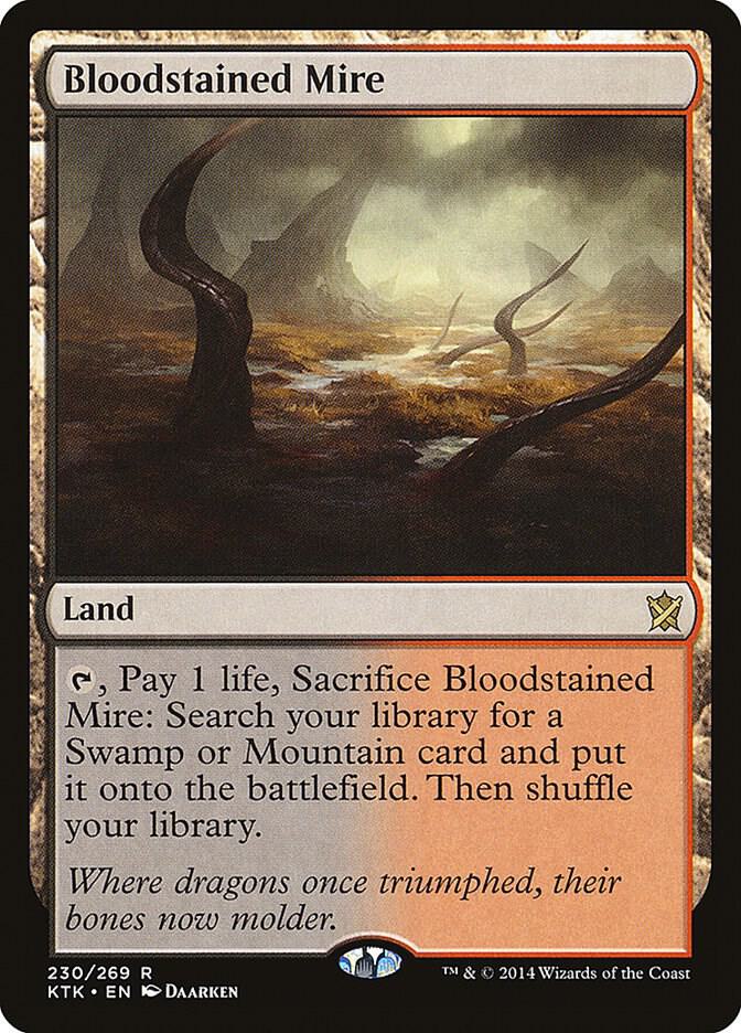 Bloodstained Mire - Khans of Tarkir (KTK) LP