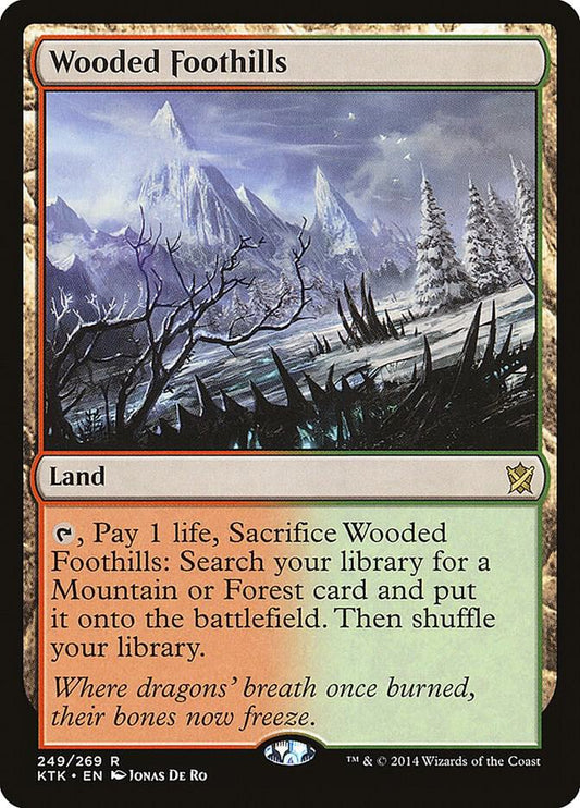Wooded Foothills - Khans of Tarkir (KTK) LP