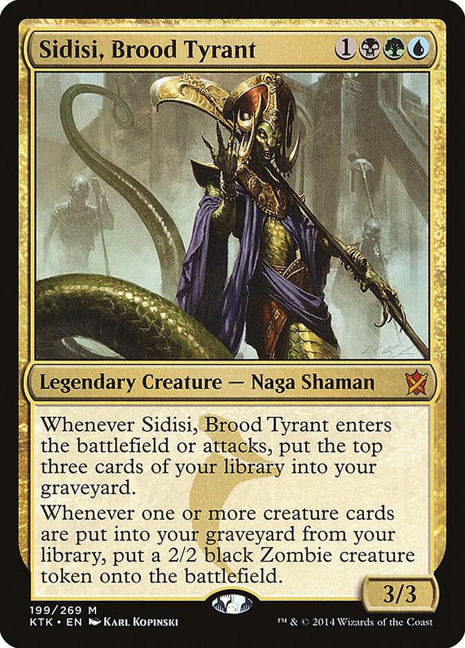 Sidisi, Brood Tyrant - Khans of Tarkir (KTK) LP