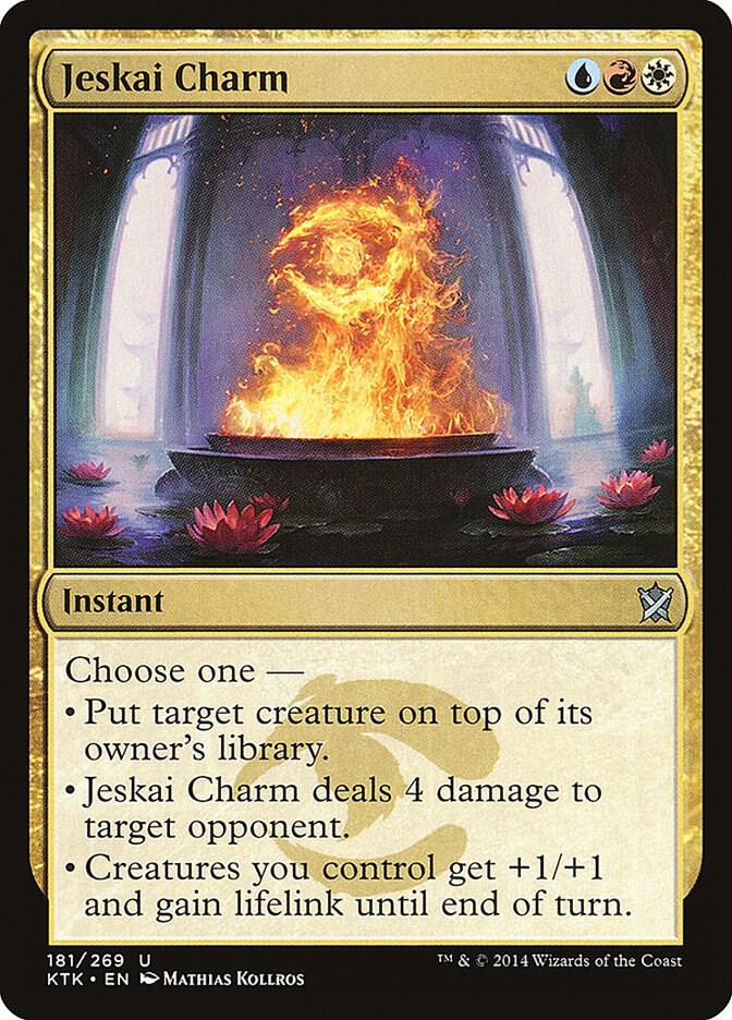 Jeskai Charm - Khans of Tarkir (KTK) LP *FOIL*