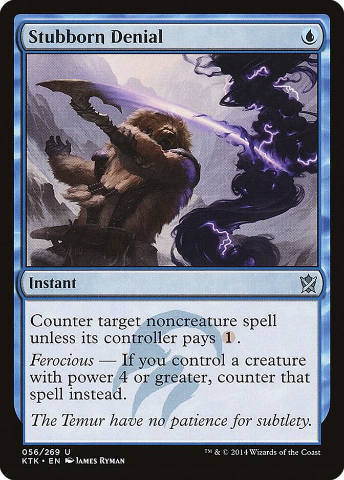 Stubborn Denial - Khans of Tarkir (KTK) MP