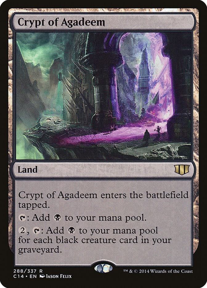 Crypt of Agadeem - Commander 2014 (C14) LP