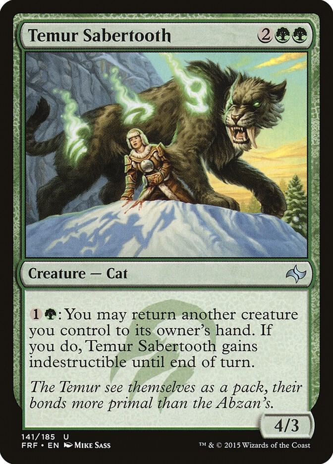 Temur Sabertooth - Fate Reforged (FRF) LP