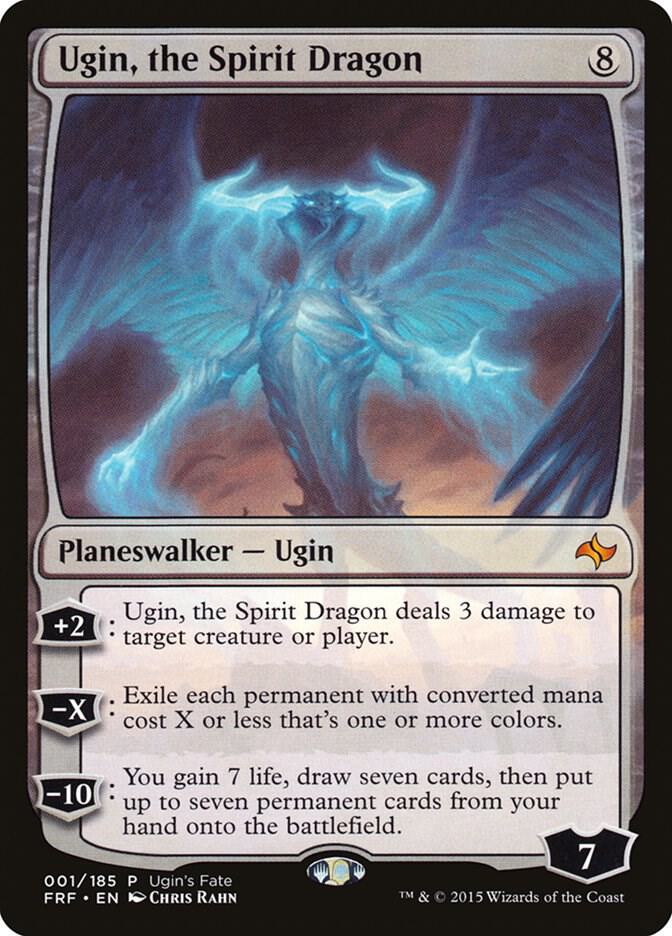 Ugin, the Spirit Dragon - Ugin's Fate Promos (FRF_UGIN) NM