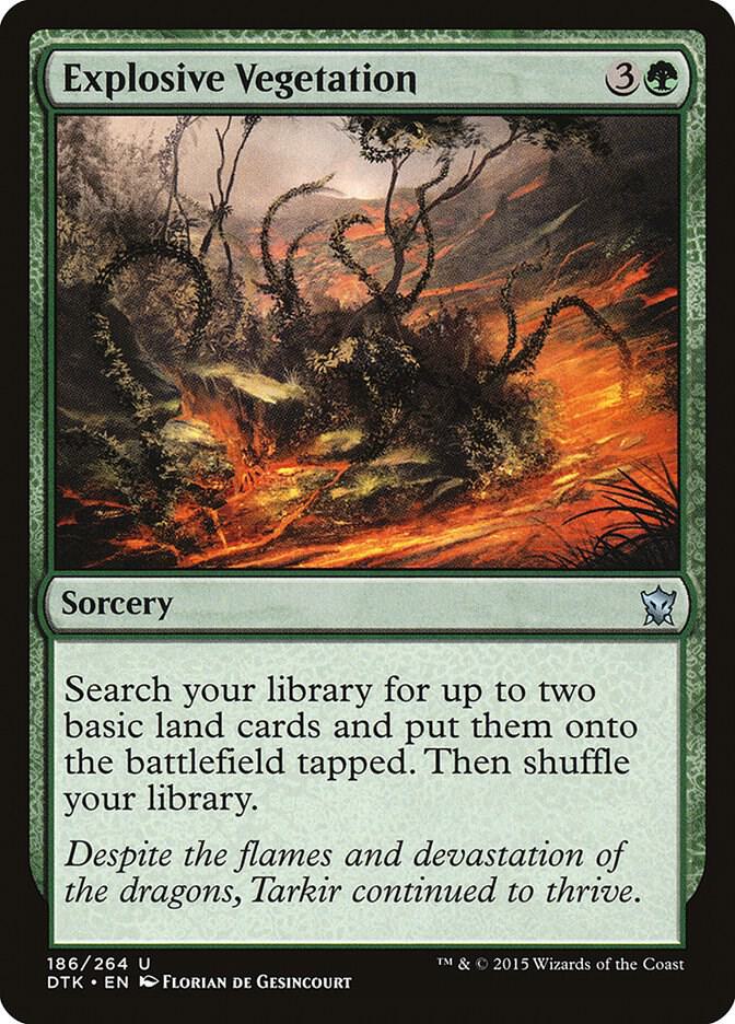 Explosive Vegetation - Dragons of Tarkir (DTK) LP