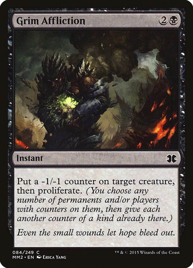 Grim Affliction - Modern Masters 2015 (MM2) NM
